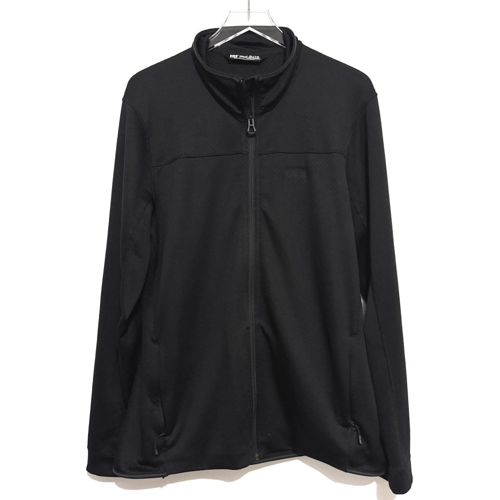 Helly Hansen Men's Crew Slickface Full-Zip Fleece Jacket - Black